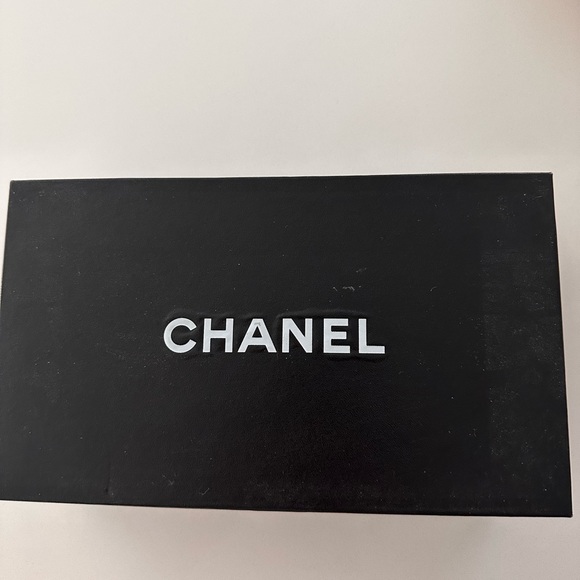 CHANEL Camellia Sandals Slides, 37.5